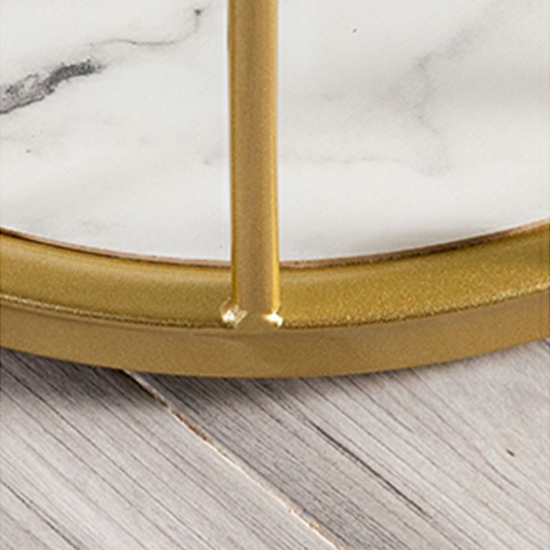Marble Bar Table Double Pedestal Dining Table for Kitchen Living Room Clearhalo 'Bar Furniture' 'Bar Tables' 'bar_tables' 'furn' 'furn_bar_tables' 'Furniture' 'Kitchen & Dining Furniture' 1200x1200_13534067-5635-4e0d-a054-8c418e7ead0a