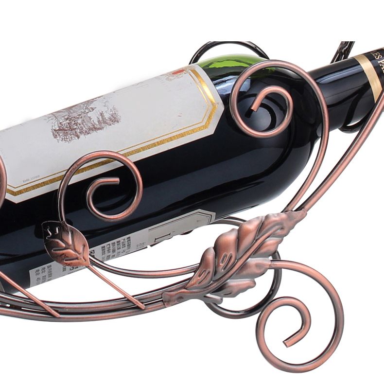 Metal Countertop Wine Glass Stemware Rack Holder Contemporary Bottle Rack Single Rail Clearhalo 'furn' 'furn_wine_racks' 'Furniture' 'Kitchen & Dining Furniture' 'Wine Racks' 'wine_racks' 1200x1200_1355491f-2440-42b3-a178-55e217ebddd5