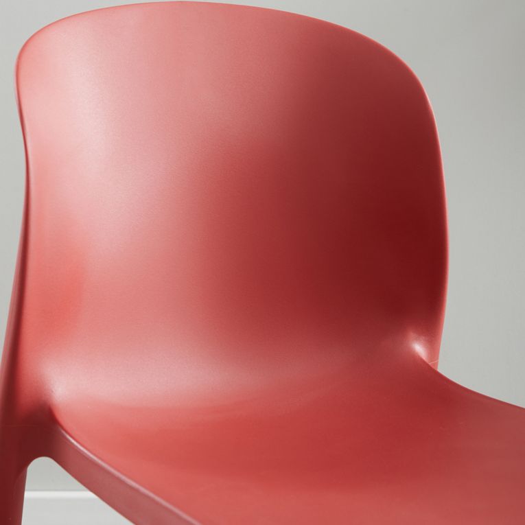 Plastic Stackable Dining Side Chair Solid Back Armless Dining Chairs (Set of 4) Clearhalo ' kitchen&dining_furn' 'Dining Chairs' 'Dining Tables & Seating' 'dining_chair' 'furn' 'furn_dining_chair' 'Furniture' 'furniture_dining_chair' 'Kitchen & Dining Furniture' 'kitchen' 1200x1200_135b29ee-3a2f-4663-bccf-d5dea938c6a5