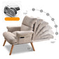 Scandinavian Upholstery Chair Faux Leather Standard Recliner with Footrest Clearhalo 'Chairs & Seating' 'furn' 'furn_recliners' 'Furniture' 'Living Room Furniture' 'Recliners' 1200x1200_135b9f82-ef57-43b7-abb5-cf0f5c4382cd