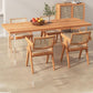 Rectangle Double Pedestal Dining Table Medieval Modern Style Wood Table for Living Room Clearhalo 'Dining Tables & Seating' 'Dining Tables' 'dining_table' 'furn' 'furn_dining_table' 'Furniture' 'Kitchen & Dining Furniture' 1200x1200_135c7bca-0e9f-438c-b6bb-3848958b3c76