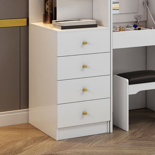 Wit moderne garderobe armoire houten garderobe kast met lade