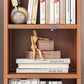 Contemporary Closed Back Shelf Bookcase Engineered Wood Bookshelf for Living Room Clearhalo 'Bookcases' 'furn' 'furn_bookcases' 'Furniture' 'Office Furniture' 1200x1200_136815c0-efba-40fc-a912-226e446c99ee