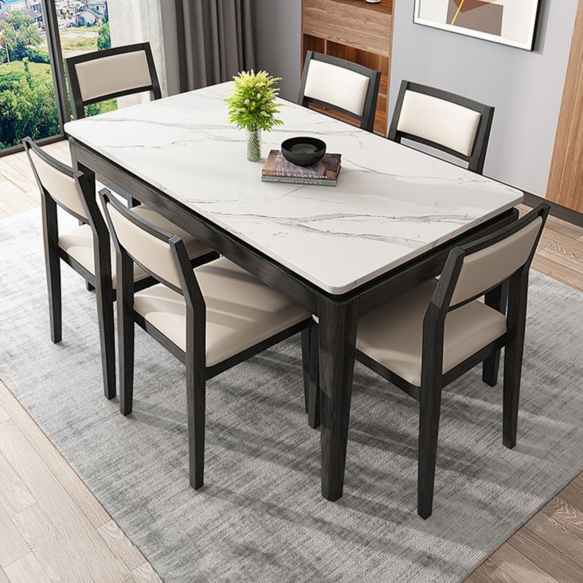 Dining Room Side Chairs Modern Solid Wood Kitchen Chair for Home Clearhalo 'Dining Chairs' 'Dining Tables & Seating' 'dining_chair' 'furn' 'furn_dining_chair' 'Furniture' 'furniture_dining_chair' 'Kitchen & Dining Furniture' 1200x1200_1369f967-c725-4bf0-9b83-23ee98c602f4