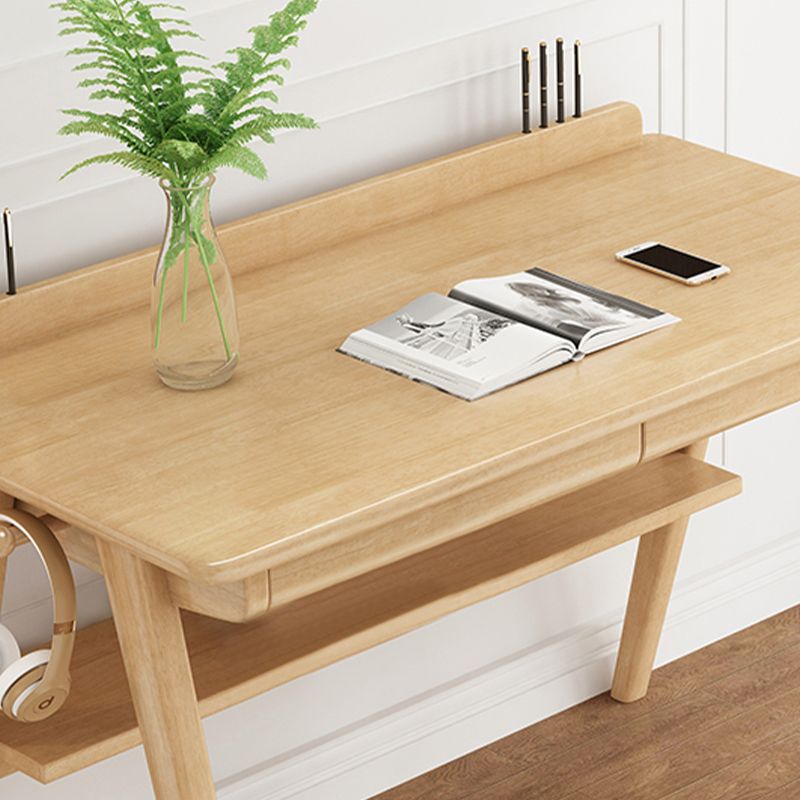 Rectangular Shaped Office Table Wooden Writing Desk for Home Clearhalo 'furn' 'furn_office_desk' 'Furniture' 'Office Desks' 'Office Furniture' 'office_desk' 1200x1200_136acb50-aed7-4121-a375-e58aa7a5fb85