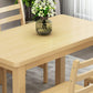 Contemporary Solid Wood Rectangular Dining Table with 4 Legs Clearhalo 'Dining Tables & Seating' 'Dining Tables' 'dining_table' 'furn' 'furn_dining_table' 'Furniture' 'Kitchen & Dining Furniture' 1200x1200_136f912d-1c5e-4e50-b8df-3524da9708a2