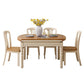 Traditional Solid Wood Dining Room Set with Rectangle Top and White Base Dining Furniture Clearhalo 'Dining Room Sets' 'Dining Tables & Seating' 'dining_room_set' 'furn' 'furn_dining_room_set' 'Furniture' 'furniture_dining_room_set' 'Kitchen & Dining Furniture' 'kitchen&dining_furn' 'kitchen' 1200x1200_1372f546-5346-4dcf-ad75-5d22ab6d3827