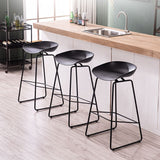 MODERNO DESSERT SHOP STOOL STOOL FINITURA Iron Finita Matte
