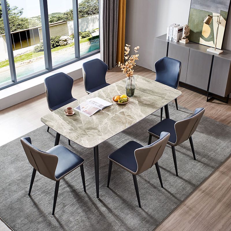 Modern Kitchen Sintered Stone Dining¬†Set with Standard Height Dining¬†Room¬†Table¬†Set Clearhalo 'Dining Room Sets' 'Dining Tables & Seating' 'dining_room_set' 'Furniture' 'furniture_dining_room_set' 'Kitchen & Dining Furniture' 'kitchen&dining_furn' 'kitchen' 1200x1200_137793c1-2b8f-48a9-8a4a-bd9f2ae843b9