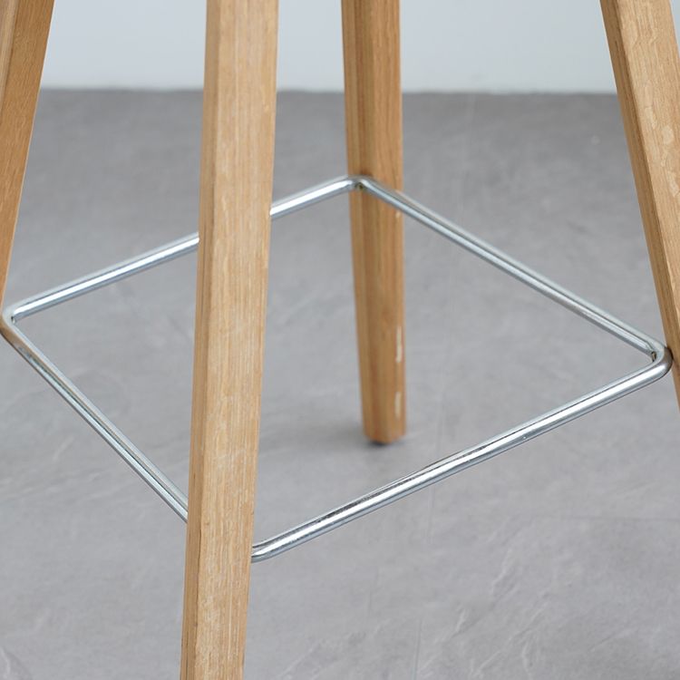 Scandinavian Style Bar-stool Bucket PP Seat Counter Stool for Kitchen Bar Clearhalo 'Bar Furniture' 'Bar Stools' 'bar_stools' 'furn' 'furn_bar_stools' 'furniture_bar_stools' 'Kitchen & Dining Furniture' 'kitchen&dining_furn' 'kitchen' 'kitchen_furn' Furniture' 1200x1200_13796d72-4691-4618-917e-bb27cbec5bc9
