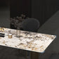 Luxury Sintered Stone Top Dining Set Rectangle 1/3/4/5/7 Pieces Dining Room Table Set