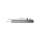 Console multimediale in finto legno Console TV grigia contemporanea con cassetti