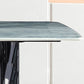 Moderne eetgelegenheid 1/5/7 PCS Rechthoek Marmeren eettafel met armloze stoelen