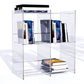 Multiple Colors Modern Style Bookshelf Acrylic Bookcase for Home Clearhalo 'Bookcases' 'furn' 'furn_bookcases' 'Furniture' 'Office Furniture' 1200x1200_137de9dd-d1c9-41f3-8508-30542035fd74