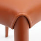 Contemporary Armless Home Side Chair Faux Leather Low Back Dining Chair