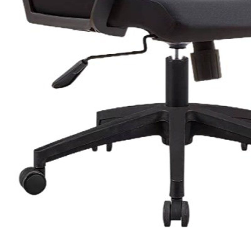 Mid Back Nylon Base Office Chair Rotatable Mesh Task Chair with Wheels Clearhalo 'furn' 'furn_office_chair' 'Furniture' 'Office Chairs' 'Office Furniture' 'office_chair' 1200x1200_1382bcf1-36c6-4687-ab67-72b0179cf926