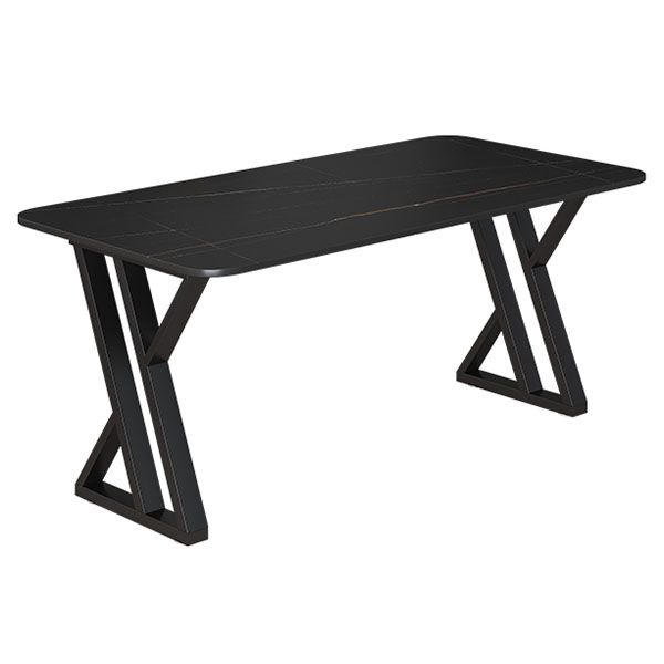 Industrial Style Task Desk Rectangular Shaped Office Desk in Grey/White/Black Clearhalo 'furn' 'furn_office_desk' 'Furniture' 'Office Desks' 'Office Furniture' 'office_desk' 1200x1200_1383e245-32c6-450b-bfd0-9775725528e3