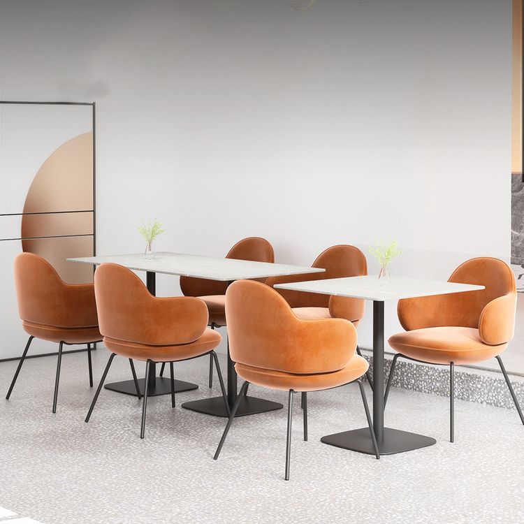 Contemporary Kitchen Dining Arm Chair Upholstered Chair for Kitchen Clearhalo 'Dining Chairs' 'Dining Tables & Seating' 'dining_chair' 'furn' 'furn_dining_chair' 'Furniture' 'Kitchen & Dining Furniture' 1200x1200_1389cf0f-2f20-4274-8b4a-d88a252bc956