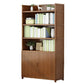 Walnut Bookcase Floor Multi-layer Storage Rack Student Home Bookshelf