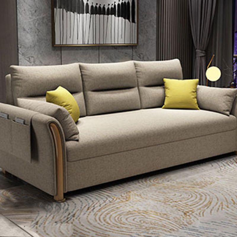 Fabric Sofa Bed Settee Furniture Flared Arm Latex Filled Sofa Clearhalo 'furn' 'furn_sofas' 'Furniture' 'furniture_sofas' 'kitchen' 'kitchen_sofas' 'Living Room Furniture' 'Sofa' 'sofas' 1200x1200_1396f0b4-1f5c-4508-a113-689269265a98