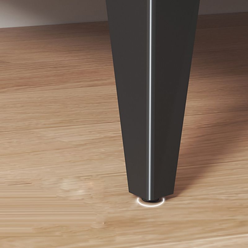 Cassettiera moderna per camera da letto, in legno ingegnerizzato, colore grigio, con cassetti