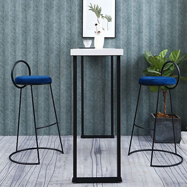 Tavolo da vino da bar in slitta industriale rettangolo interno in legno massiccio tavolino