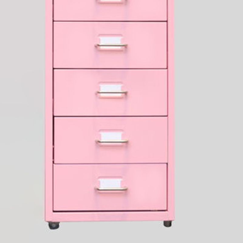 Traditional Cabinet Metal Vertical File with Drawers and Pedestal Cabinet Clearhalo 'Filing Cabinets' 'filling_cabinets' 'furn' 'furn_filling_cabinets' 'Furniture' 'Office Furniture' 1200x1200_139dc6b3-4690-4652-b628-977c77476e3a