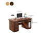 Engineered Wood Writing Desk Modern Executive Desk with Drawers Clearhalo 'furn' 'furn_office_desk' 'Furniture' 'Office Desks' 'Office Furniture' 'office_desk' 1200x1200_139f3826-95e3-4905-a8ea-be4ead63f9af