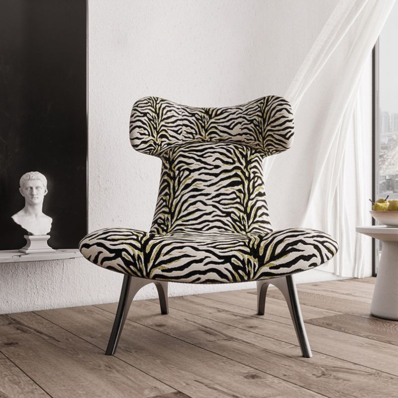 Mid-century Modern Wingback Chair Fixed Back Sled Armless Chair Clearhalo 'Accent Chairs' 'accent_chairs' 'Chairs & Seating' 'furn' 'furn_accent_chairs' 'Furniture' 'Living Room Furniture' 1200x1200_13a1ee2c-3442-46c1-b20e-283c1de899d5