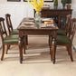 Ash Wood Top Table Solid Wood Mid-Century Modern Rectangle Dining Table for Dining Room