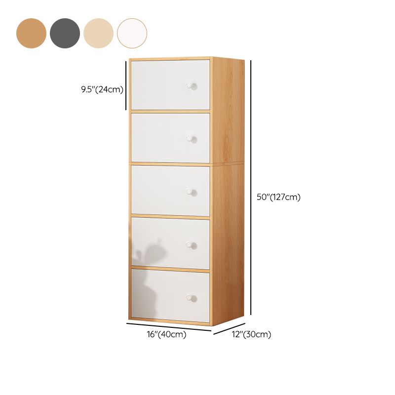 Minimalist Wooden Accent Cabinet Rectangle Storage Cabinet with Drawer Clearhalo 'Cabinets & Chests' 'cabinets_chests' 'furn' 'furn_cabinets_chests' 'Furniture' 'Living Room Furniture' 1200x1200_13a66a80-ea27-43c5-bcb3-a4dd34df1159