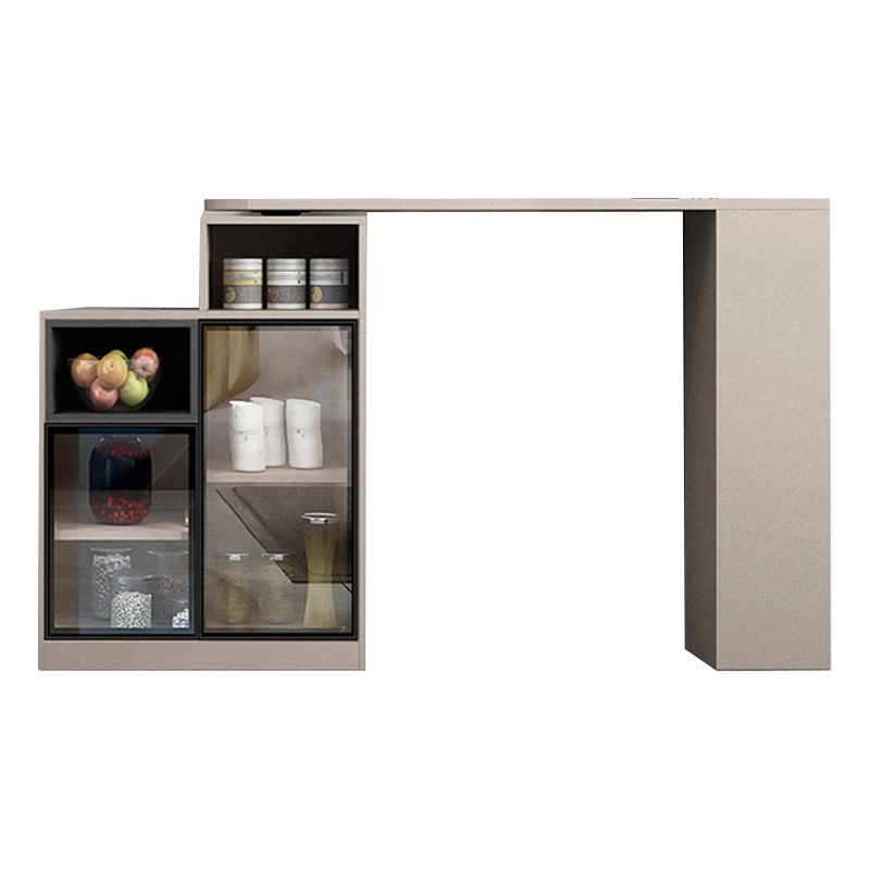 Contemporary Specialty Wood Bar Height Pub Table for Living Room Clearhalo 'Bar Furniture' 'Bar Tables' 'bar_tables' 'furn' 'furn_bar_tables' 'Furniture' 'Kitchen & Dining Furniture' 1200x1200_13a95e91-3d3f-42b7-80ec-dee9e7dd7b45