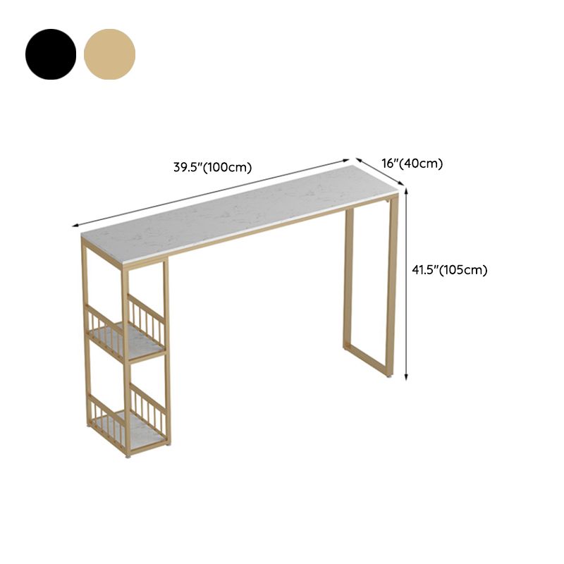 Juego de mesa de bar con pedestal doble moderno, mesa de bar con estructura de hierro de 1/3 piezas y taburetes