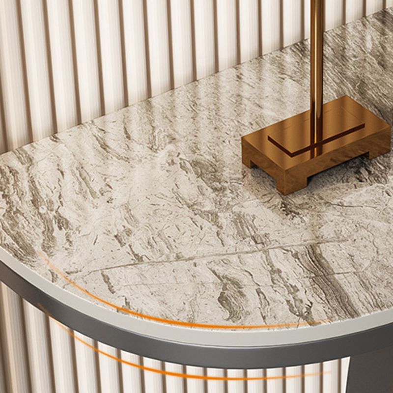 Tavolo da console moderna alta 31,5 pollici con 1 scaffale