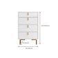 Commode contemporaine de 13,65 pouces de largeur avec 3/4/5 tiroirs