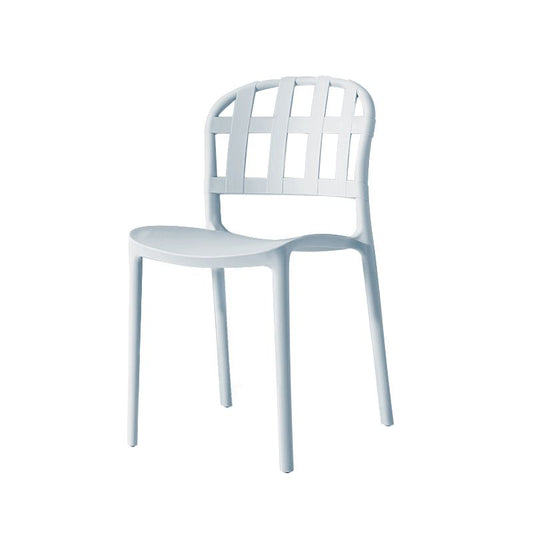 Plastic Armless Dining Chairs Scandinavian Style Home Dining Side Chair Clearhalo 'Dining Chairs' 'Dining Tables & Seating' 'dining_chair' 'furn' 'furn_dining_chair' 'Furniture' 'Kitchen & Dining Furniture' 1200x1200_13b2821d-3934-41f2-8b5a-c5c179193284