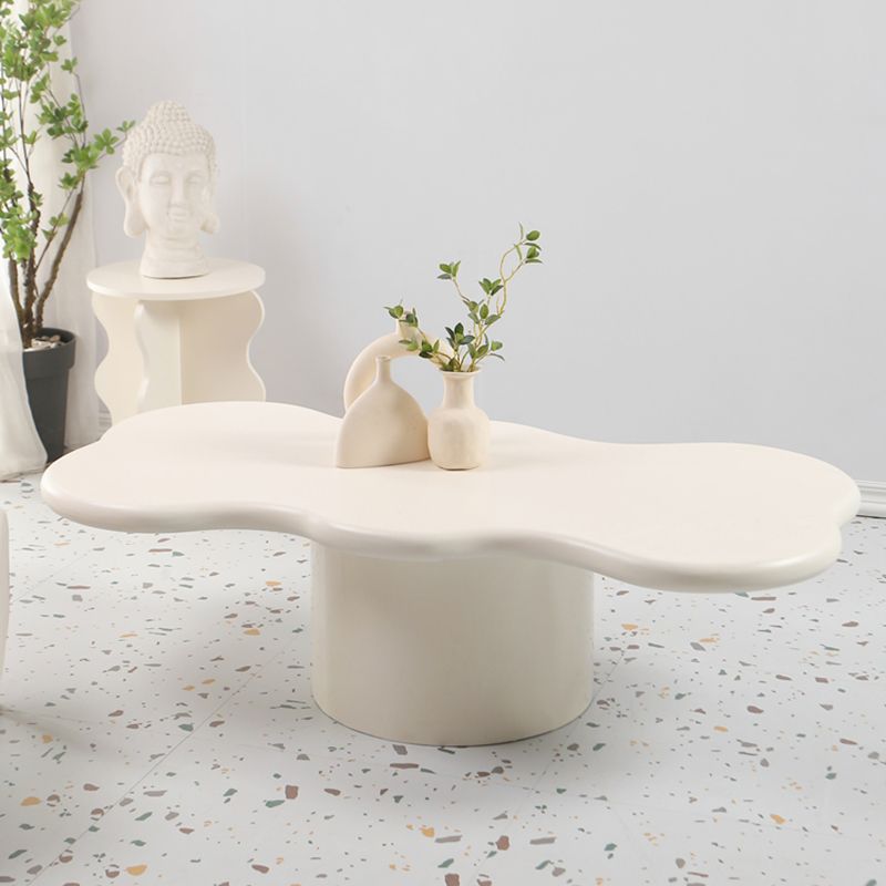 1 tavolino bianco tavolino rotondo in legno massimo