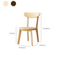 Traditional Kitchen Dining Chairs Wood Armless Dining Chairs