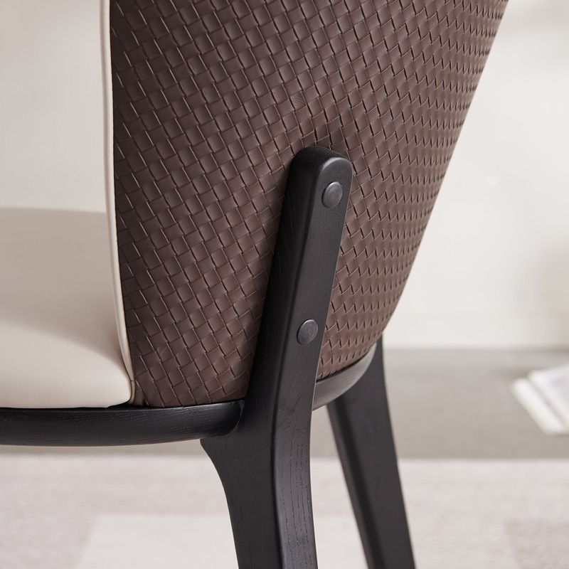 Industriebekleidungspolsterer Esstuhl Armless Esszimmerstuhl