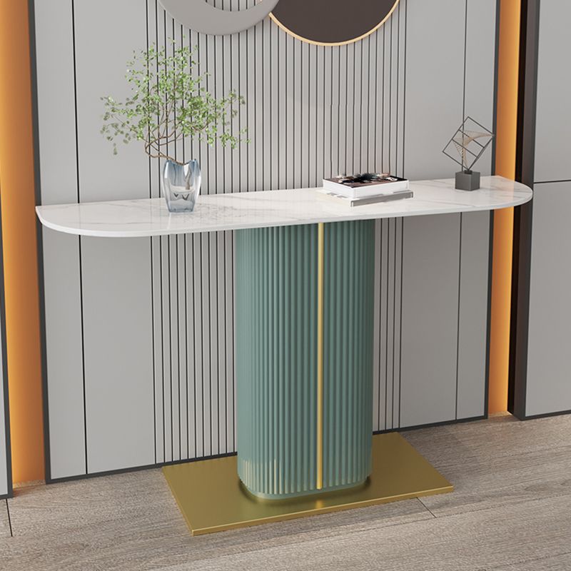 Tavolo da 11 "di fine tavola di fine pietra di pietra larga tavola del piedistallo