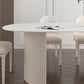Oval Sintered Stone Dining Table Traditional Luxury Dining Table for Home Use Clearhalo 'Dining Tables & Seating' 'Dining Tables' 'dining_table' 'furn' 'furn_dining_table' 'Furniture' 'furniture_dining_table' 'Kitchen & Dining Furniture' 'kitchen' 'kitchen_dining_table' 1200x1200_13bf32ba-036e-4c31-9e78-e55ebecc577b