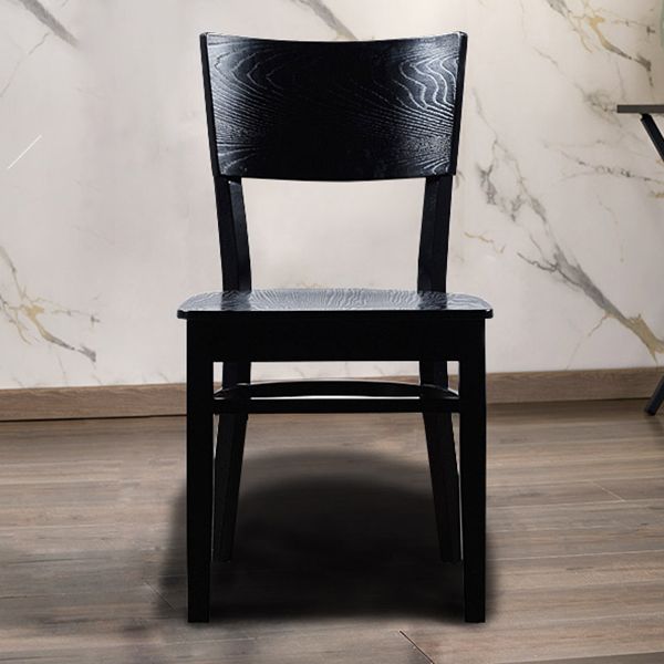 Contemporary Style Chairs Armless Chair for Kitchen with Wood Legs