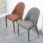 Contemporary Design Armless Solid Back Side Chairs Leather Dining Chairs for Home Clearhalo ' kitchen&dining_furn' 'Dining Chairs' 'Dining Tables & Seating' 'dining_chair' 'furn' 'furn_dining_chair' 'Furniture' 'furniture_dining_chair' 'Kitchen & Dining Furniture' 'kitchen' 1200x1200_13bfc96f-b847-425a-bf0d-79ae6d4fd661