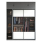 Sliding Wardrobe Closet Engineered Wood Wardrobe Armoire for Bedroom
