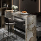Modern Style Rectangle Stone Bar Stool Table Table for Living Room Clearhalo 'Bar Furniture' 'Bar Tables' 'bar_tables' 'furn' 'furn_bar_tables' 'Furniture' 'Kitchen & Dining Furniture' 1200x1200_13c2382c-7703-44a9-ba3f-cb4db4a24541