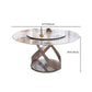 Sintered Stone Dining Table Set 1/4/5/7 Pcs Round Dining Table and Upholstered Chairs Clearhalo 'Dining Room Sets' 'Dining Tables & Seating' 'dining_room_set' 'furn' 'furn_dining_room_set' 'Furniture' 'Kitchen & Dining Furniture' 1200x1200_13c280f6-e5f6-4206-9fba-08b91f67c59f