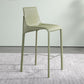 Modern Bar Stool Backrest Leather Counter Stool for Bristol with Metal Legs