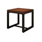 Industrial Rectangle Dining Room Table Solid Wood Trestle Base Dining Table