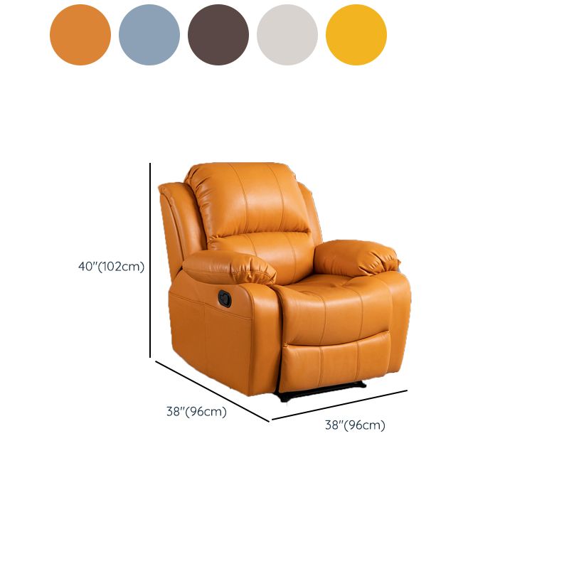 Fauteuil inclinable de couleur de couleur unie moderne