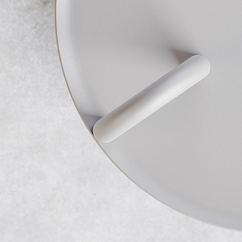 Pedestal Accent Side Table Metal Tray Top Side End Snack Table Clearhalo 'Coffee & Accent Tables' 'End & Side Tables' 'end_side_tables' 'furn' 'furn_end_side_tables' 'Furniture' 'Living Room Furniture' 1200x1200_13c51eee-dd7b-4207-b545-630f5f0e8b63